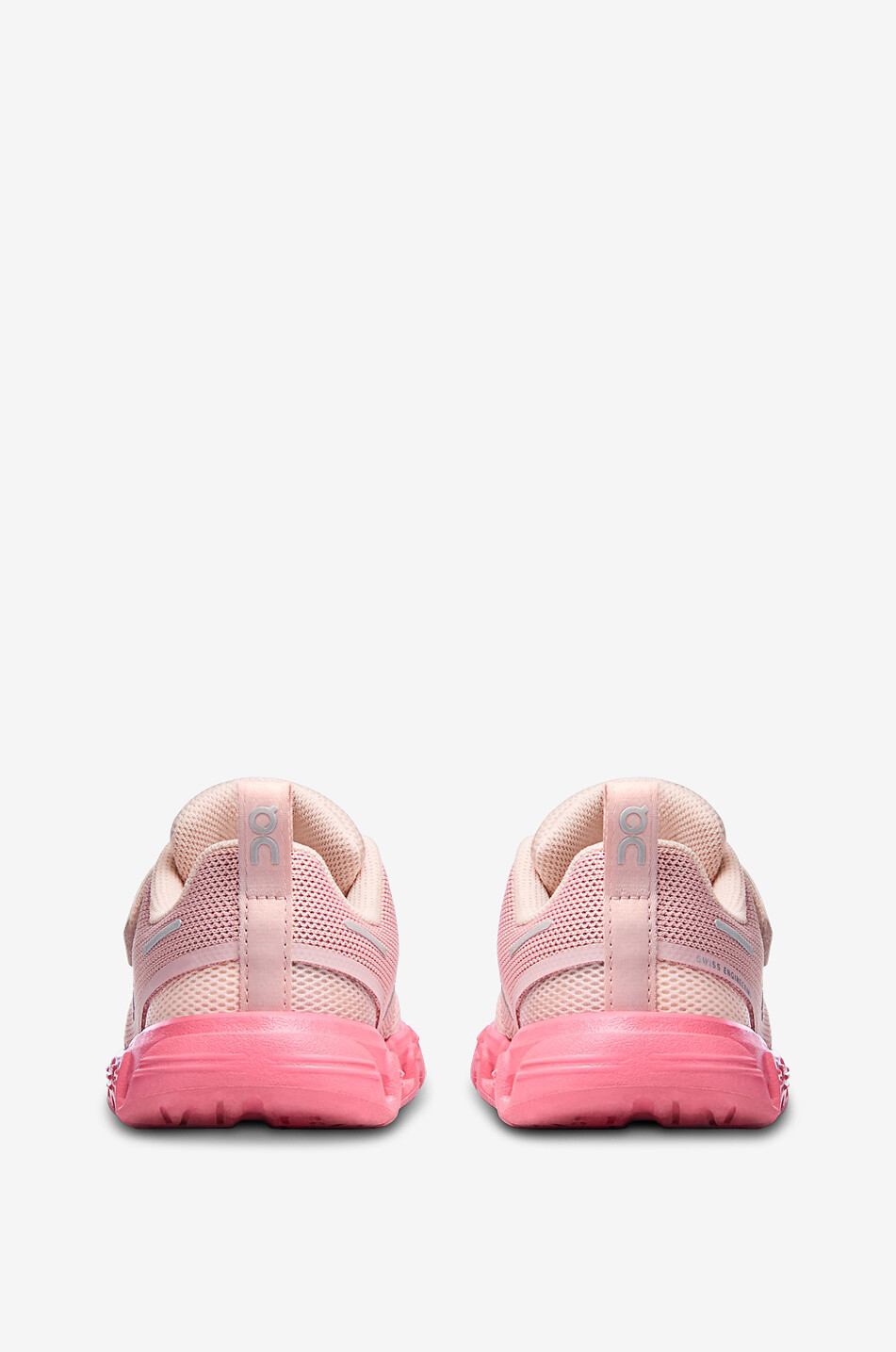 ON Cloud Dash low-top girls sneakers with Velcro straps Girl PINK 3