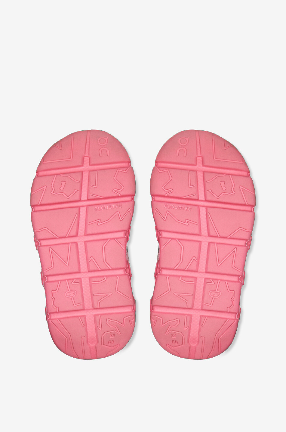 ON Cloud Dash low-top girls sneakers with Velcro straps Girl PINK 6