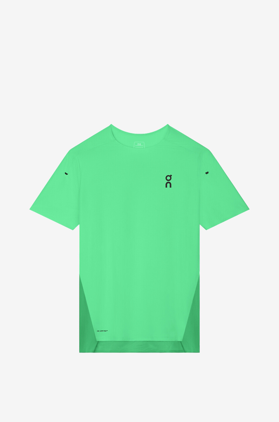 ON Performance round-neck technical fabric running T-shirt Men LIGHT GREEN 1