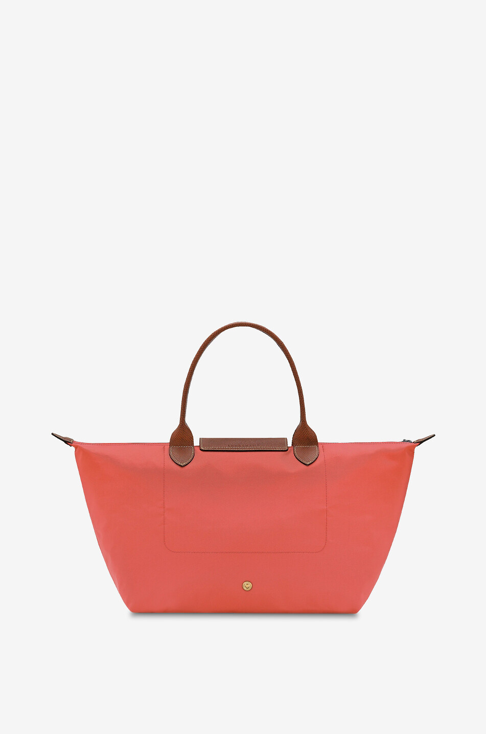 LONGCHAMP Sac cabas en toile et cuir Le Pliage Original L Femme ROUGE 5