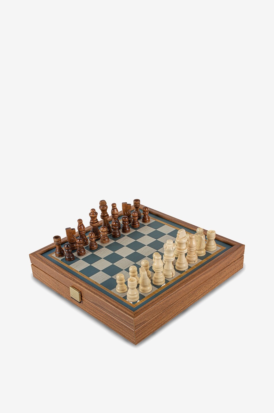 MANOPOULOS Jeu d'échecs et backgammon en bois de noyer Maison MULTICOLORE 1