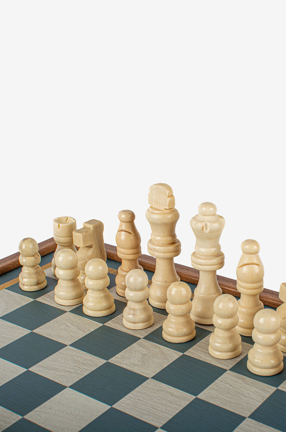 MANOPOULOS Jeu d'échecs et backgammon en bois de noyer Maison MULTICOLORE 3