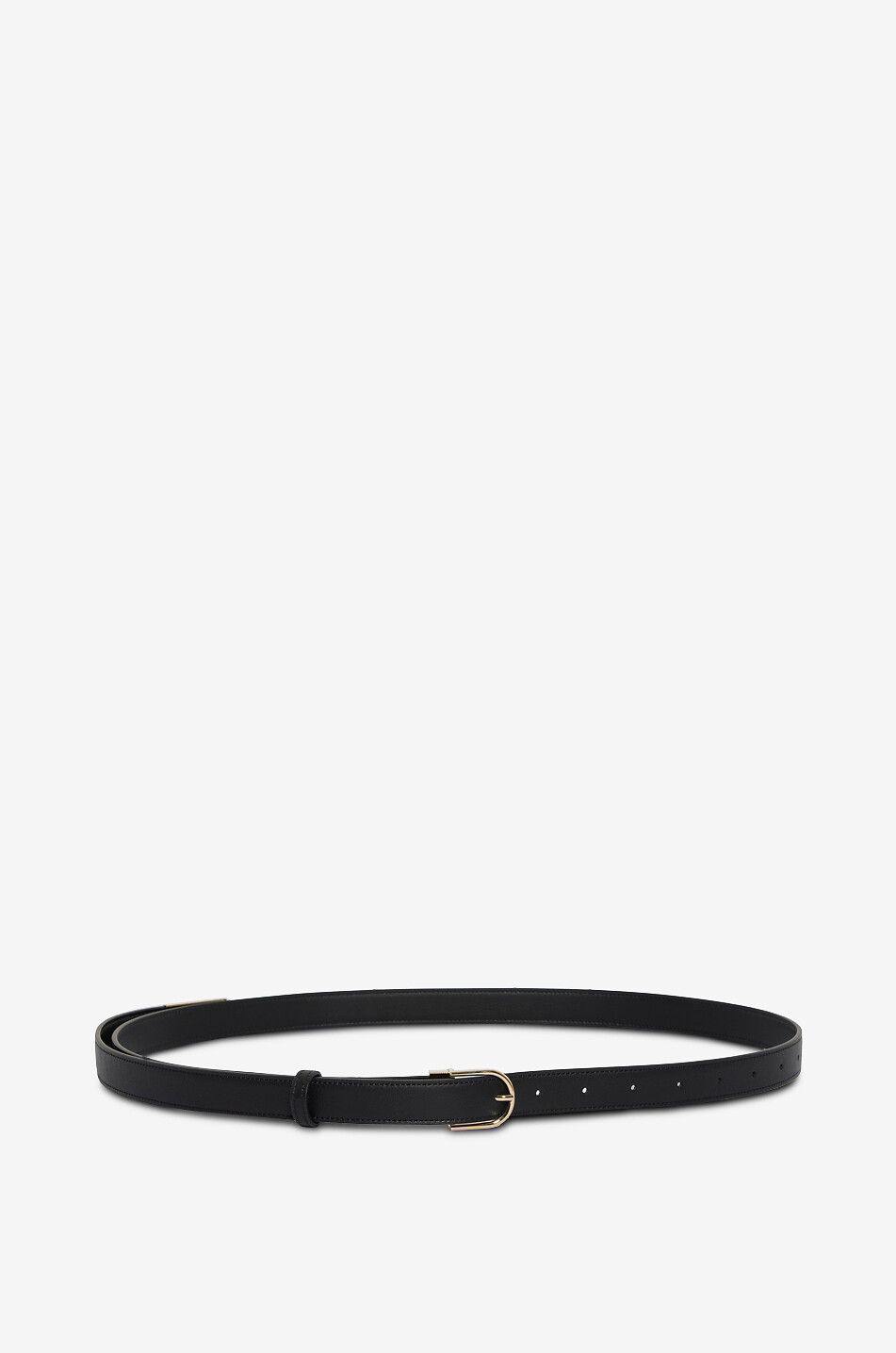 VICTORIA BECKHAM Glattleder-Gürtel Dorian B Finite 20 mm Damen SCHWARZ 1