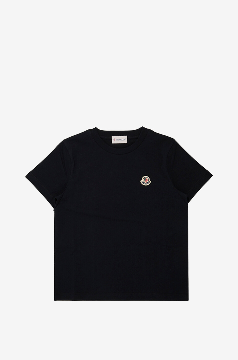 MONCLER Set of 3 boys' short-sleeved cotton T-shirts Boy DARK BLUE 2