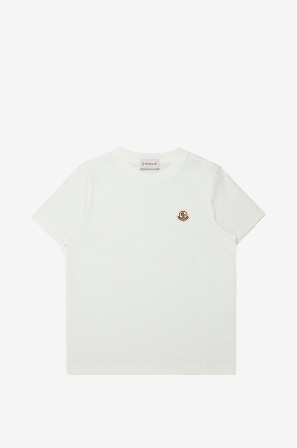 MONCLER Set of 3 boys' short-sleeved cotton T-shirts Boy DARK BLUE 4