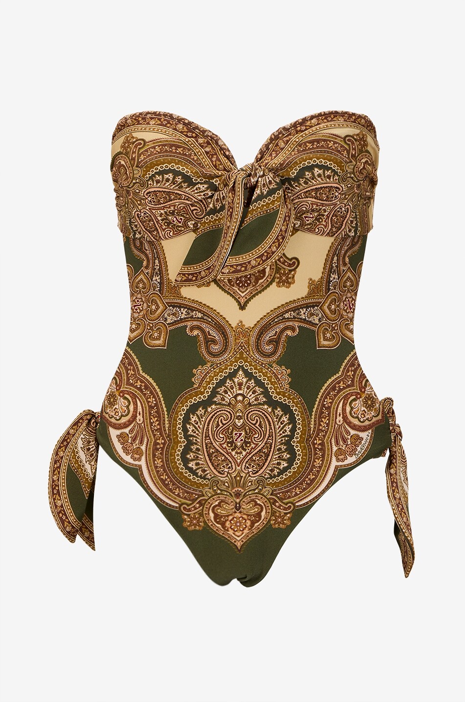 ZIMMERMANN Maillot de bain une pièce bustier imprimé paisley Mahon Femme MULTICOLORE 1