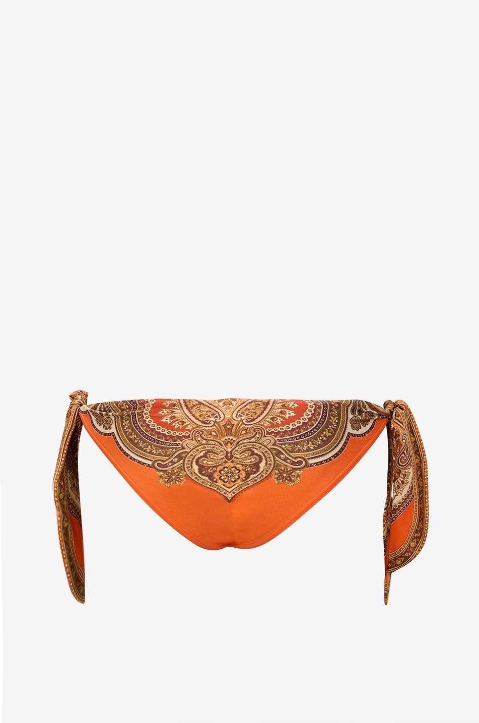 ZIMMERMANN Bikinihöschen zum Knoten und Paisley-Print Mahon Damen ORANGE 2