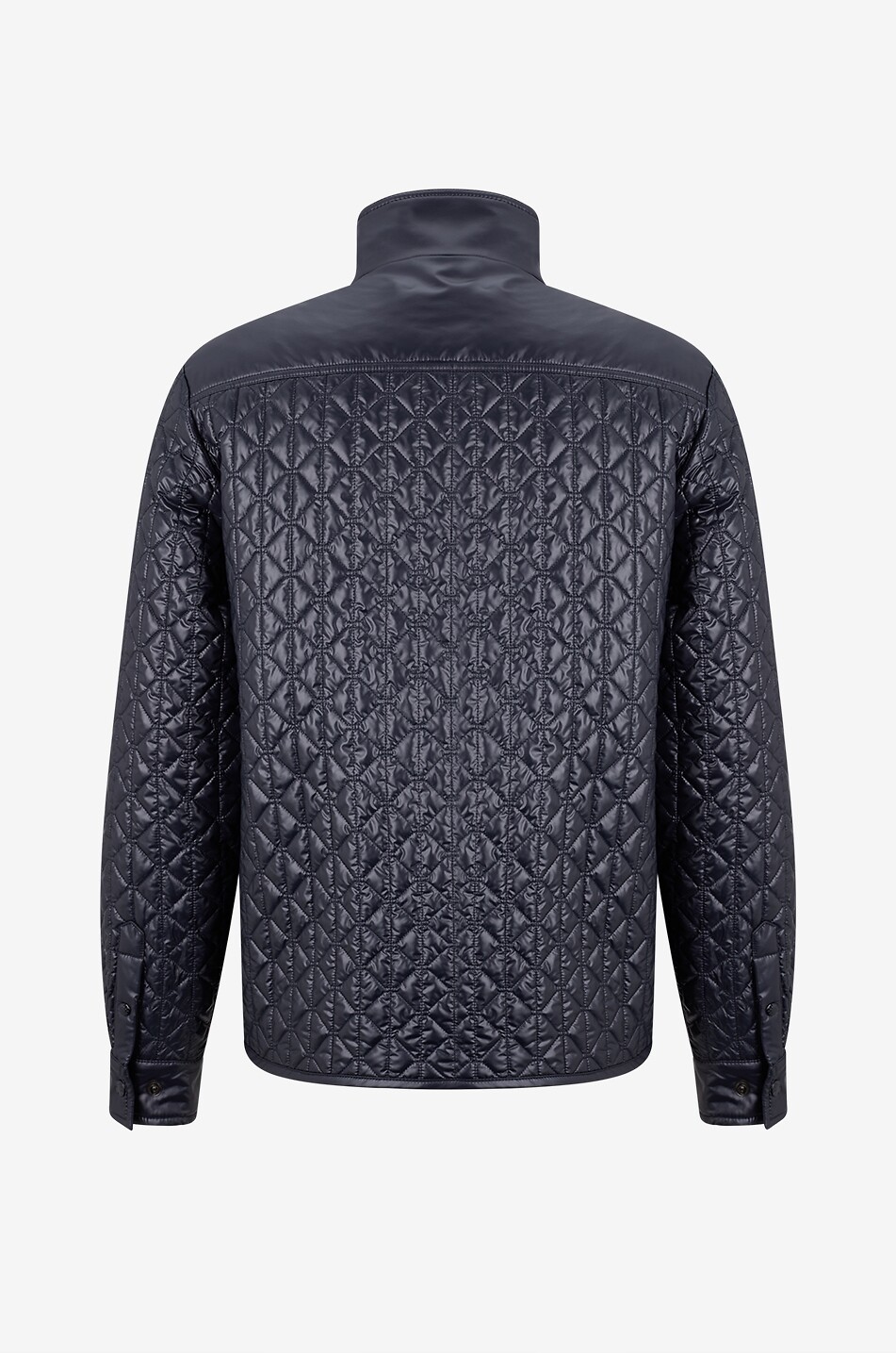MONCLER Cleorine lightweight geometric quilted jacket Men DARK BLUE 2