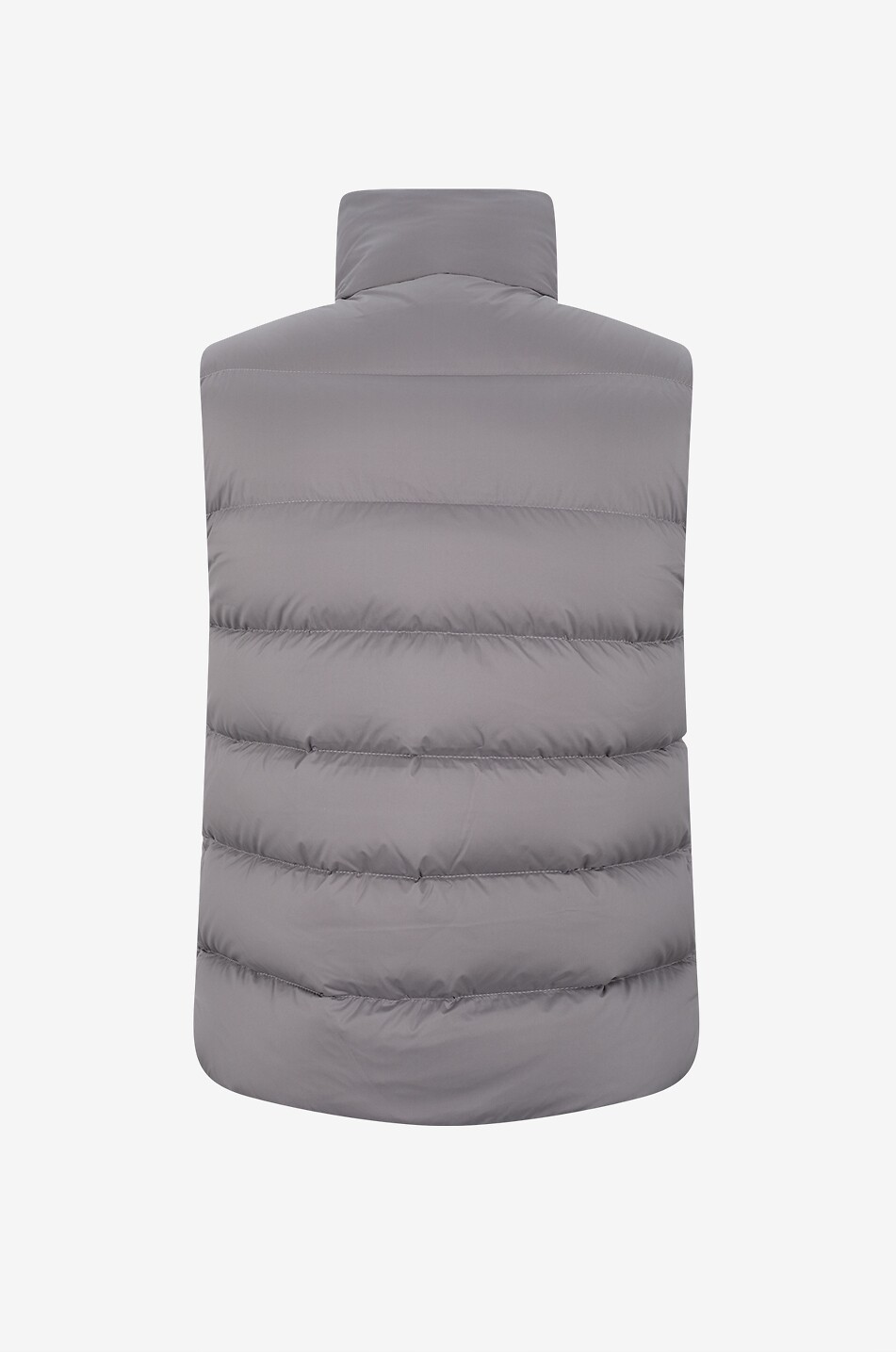 MONCLER Tibb high-neck sleeveless quilted down jacket Men GREY 2