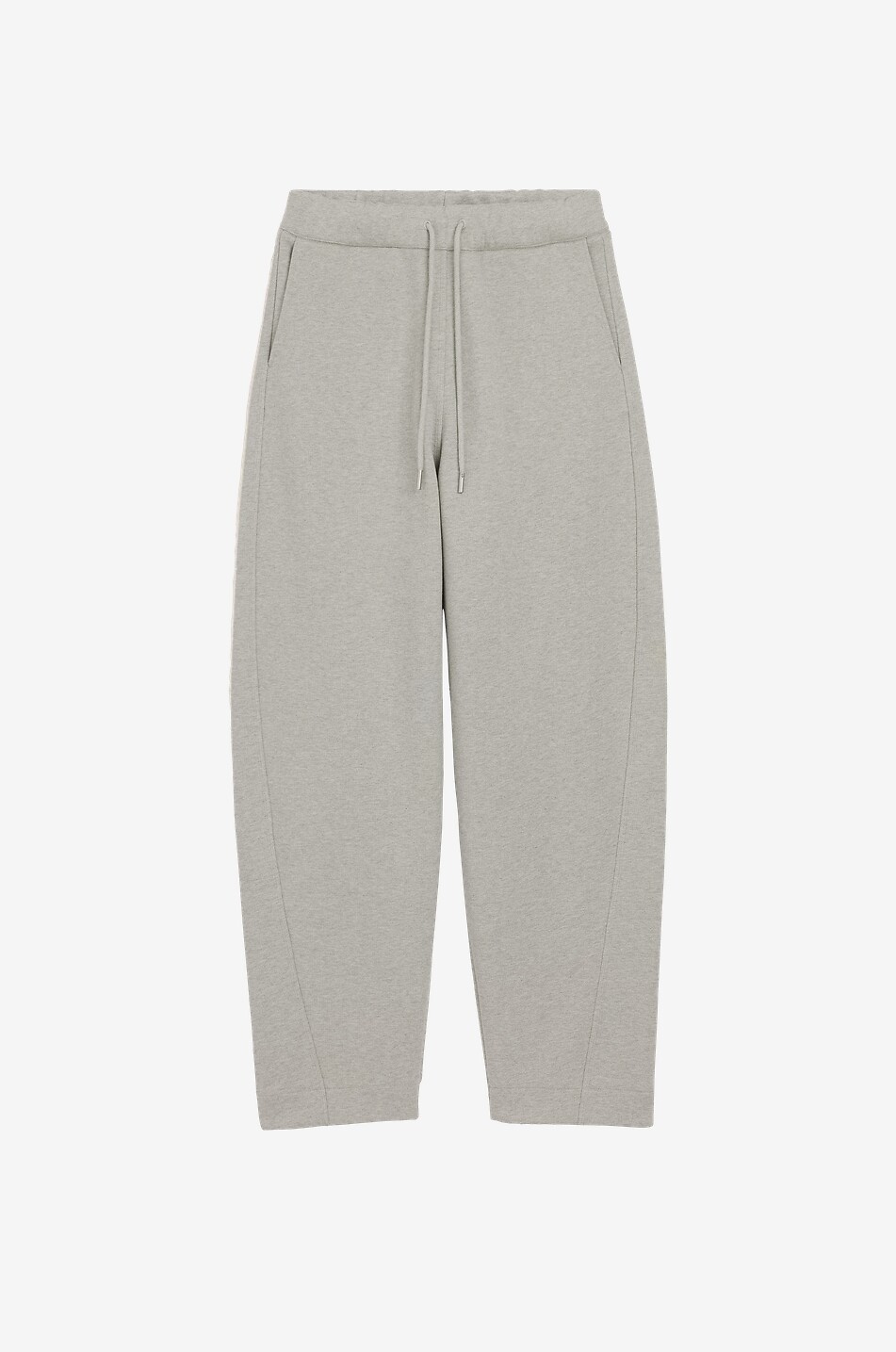 Pantalon de jogging carotte en molleton de coton Ami Paris