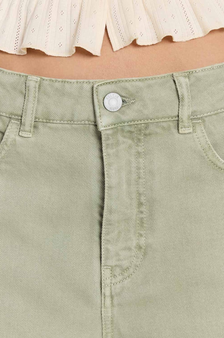 BALZAC PARIS Short en coton biologique Tromphe Femme VERT 7