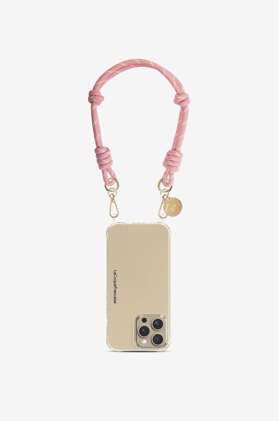 Liam braided short phone strap - 40cm