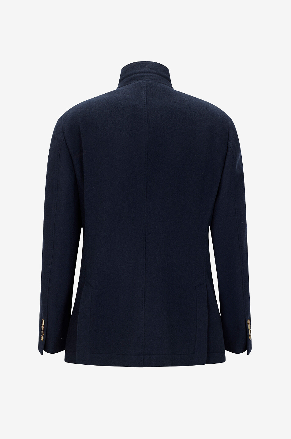 BRUNELLO CUCINELLI Lightweight water-resistant cashmere outerwear blazer Men DARK BLUE 2