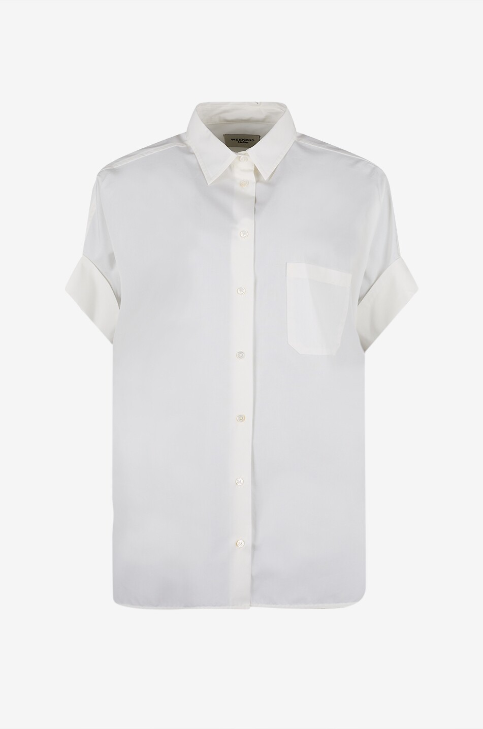 Tuono printed short-sleeved cotton shirt