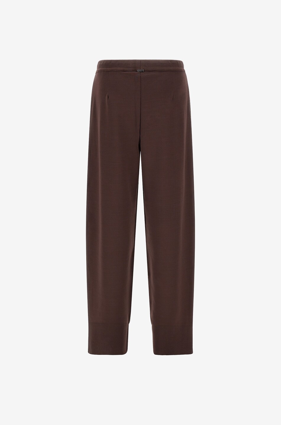 HERNO Pantalon de jogging en coton molleton Femme MARRON 2