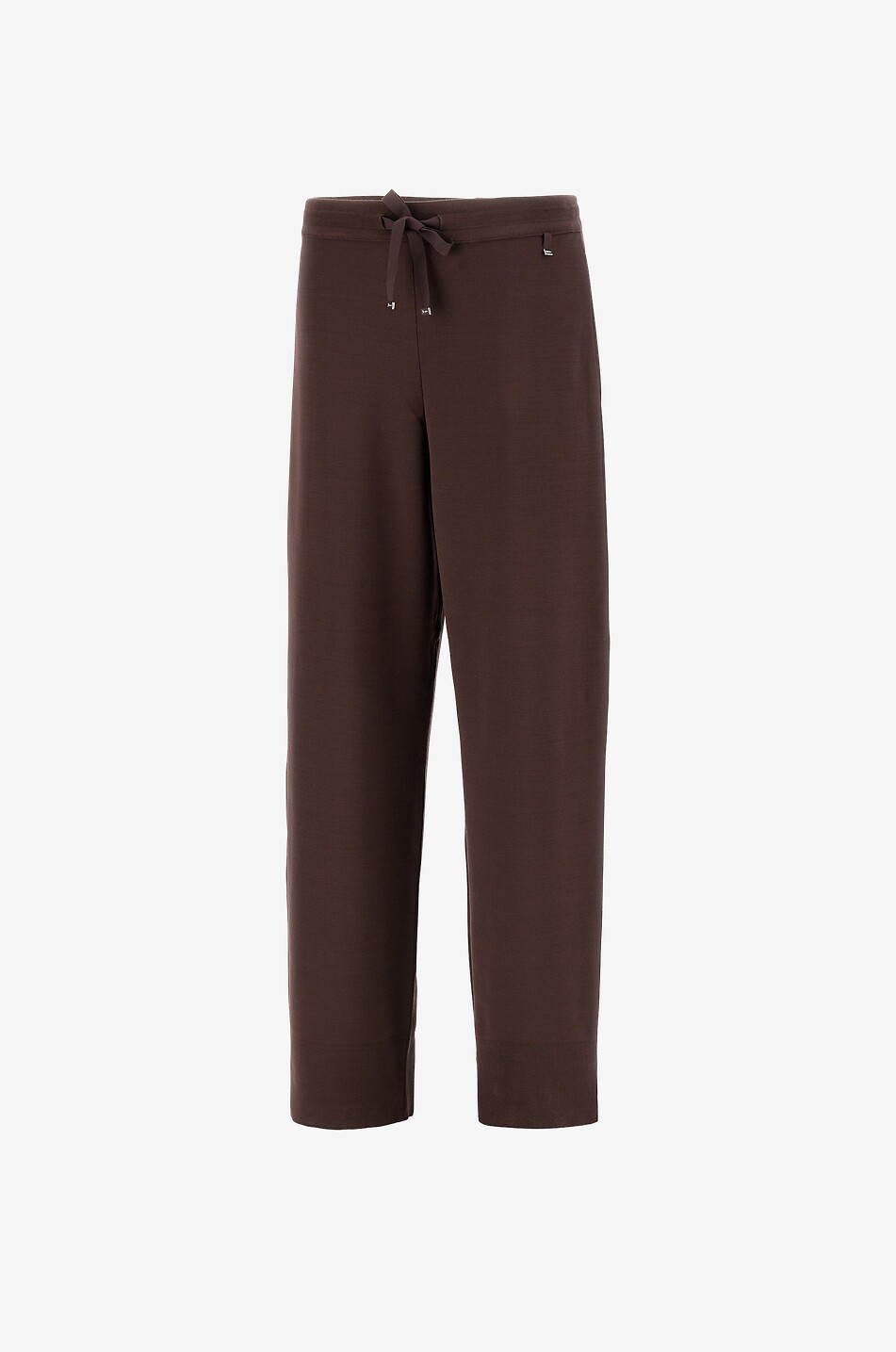HERNO Pantalon de jogging en coton molleton Femme MARRON 3