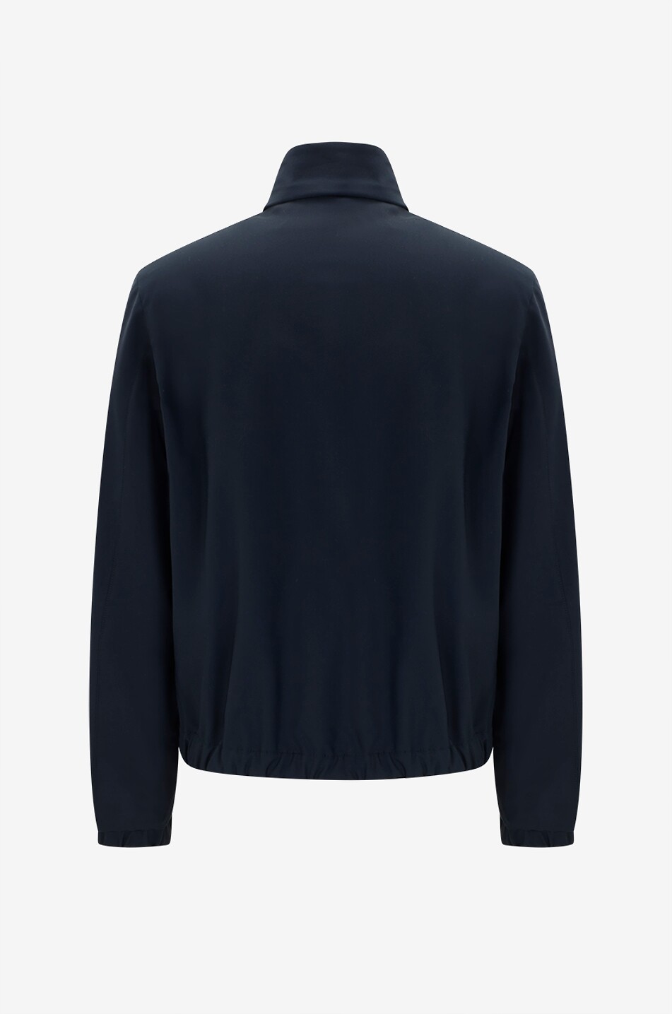 MONCLER Fourioun technical cotton lightweight jacket with stand-up collar Men DARK BLUE 2