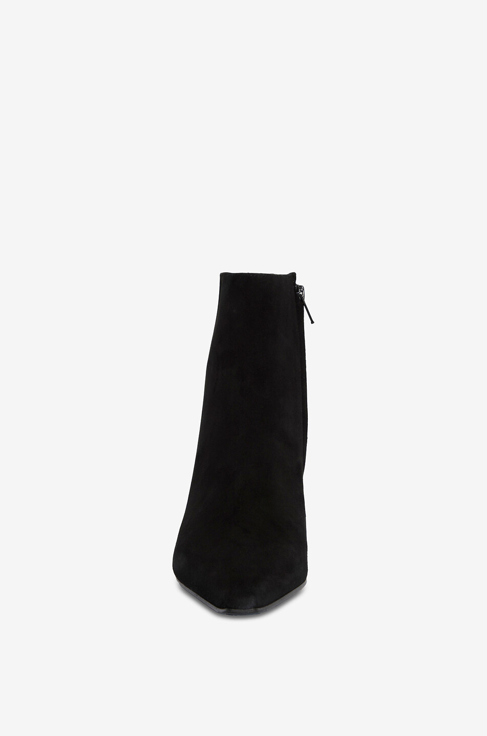 BONGÉNIE Bottines à talon et bout pointu en daim Milia 55 Femme NOIR 2