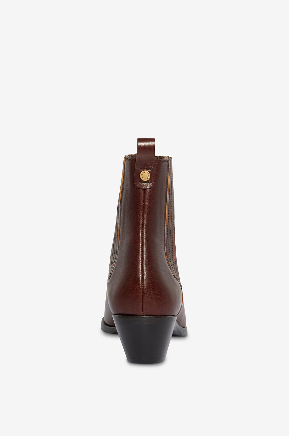 ROBERTO FESTA X BONGÉNIE Westernstiefeletten aus Glattleder Aurea 50 Damen DUNKELBRAUN 4