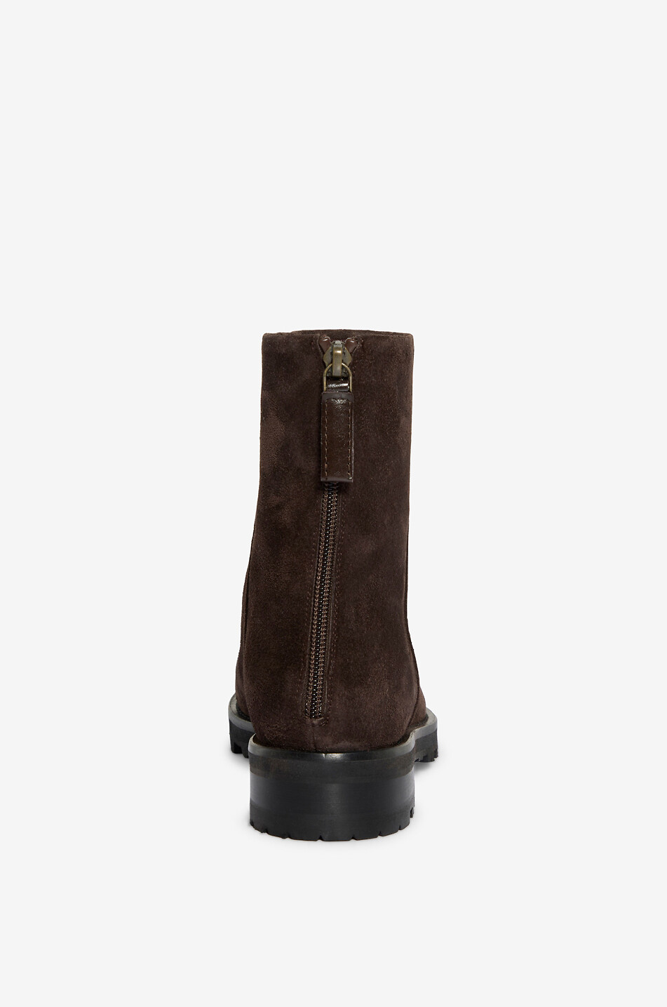 ROBERTO FESTA X BONGÉNIE Flache Stiefeletten aus Wildleder mit Profilsohle Isa 50 Damen DUNKELBRAUN 4