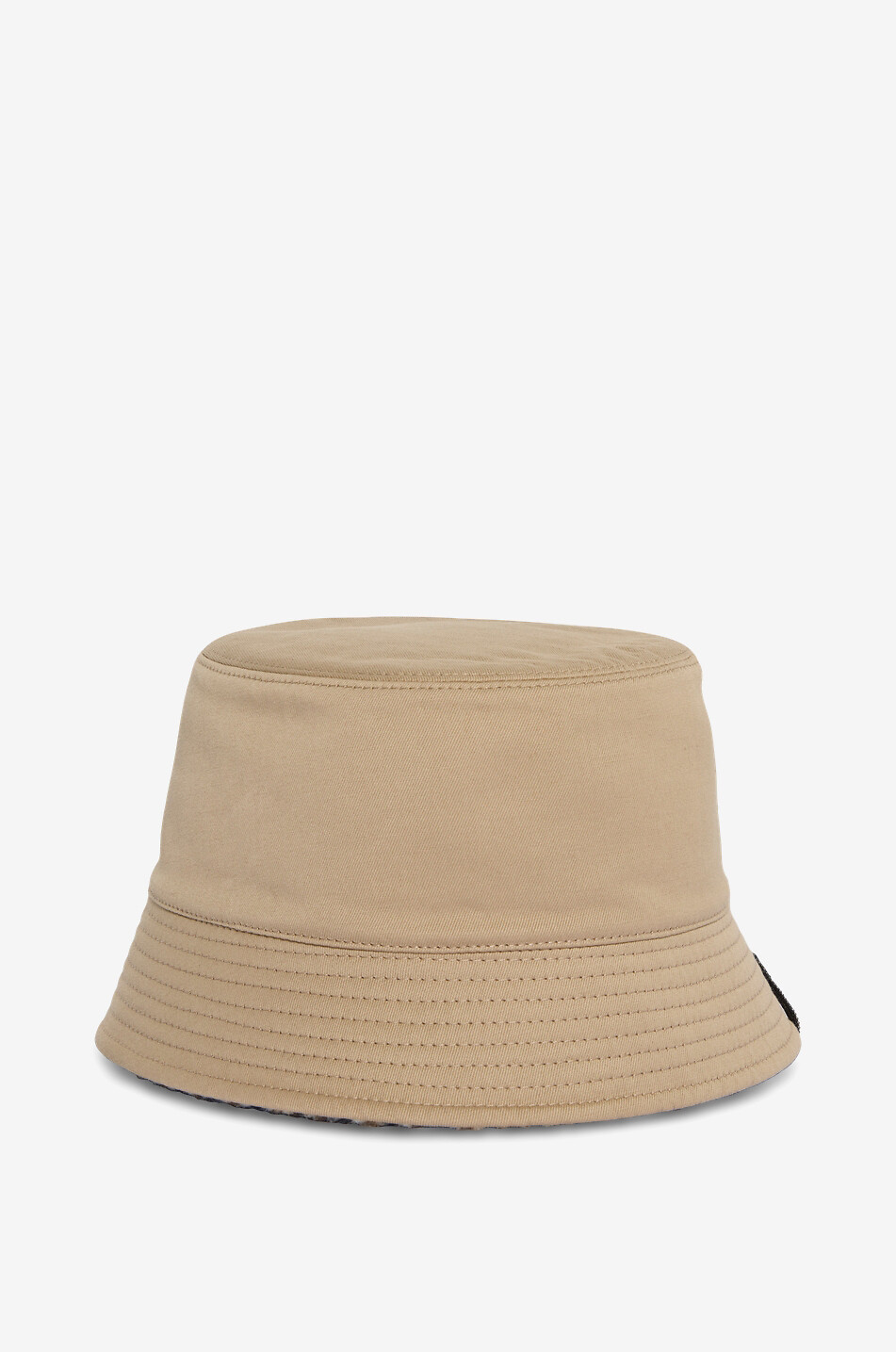BRUNELLO CUCINELLI Bob réversible en coton et laine Monile Femme MARRON CLAIR 2