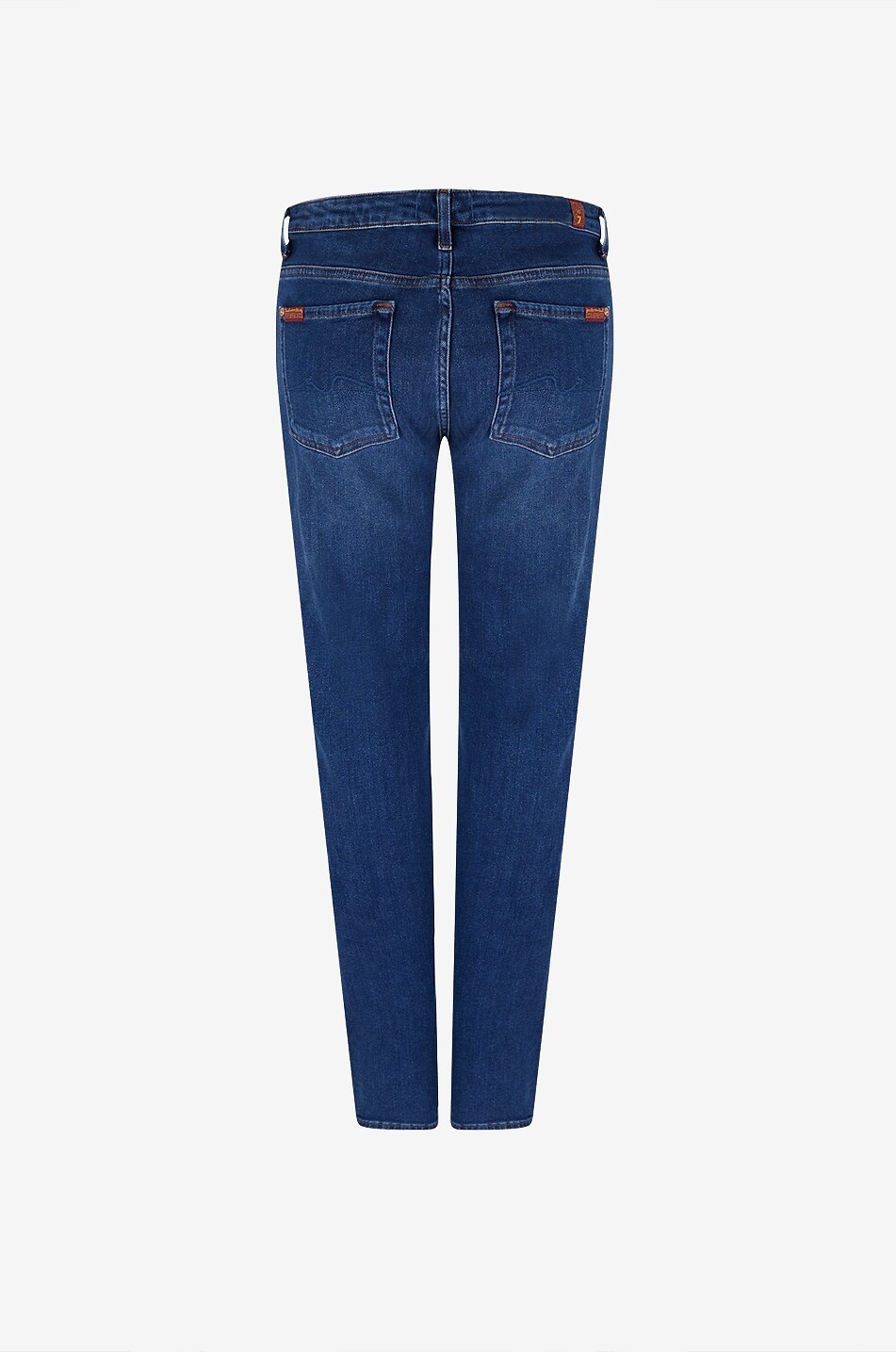 7 FOR ALL MANKIND The Slim Current cotton denim slim fit jeans Women DARK BLUE 2