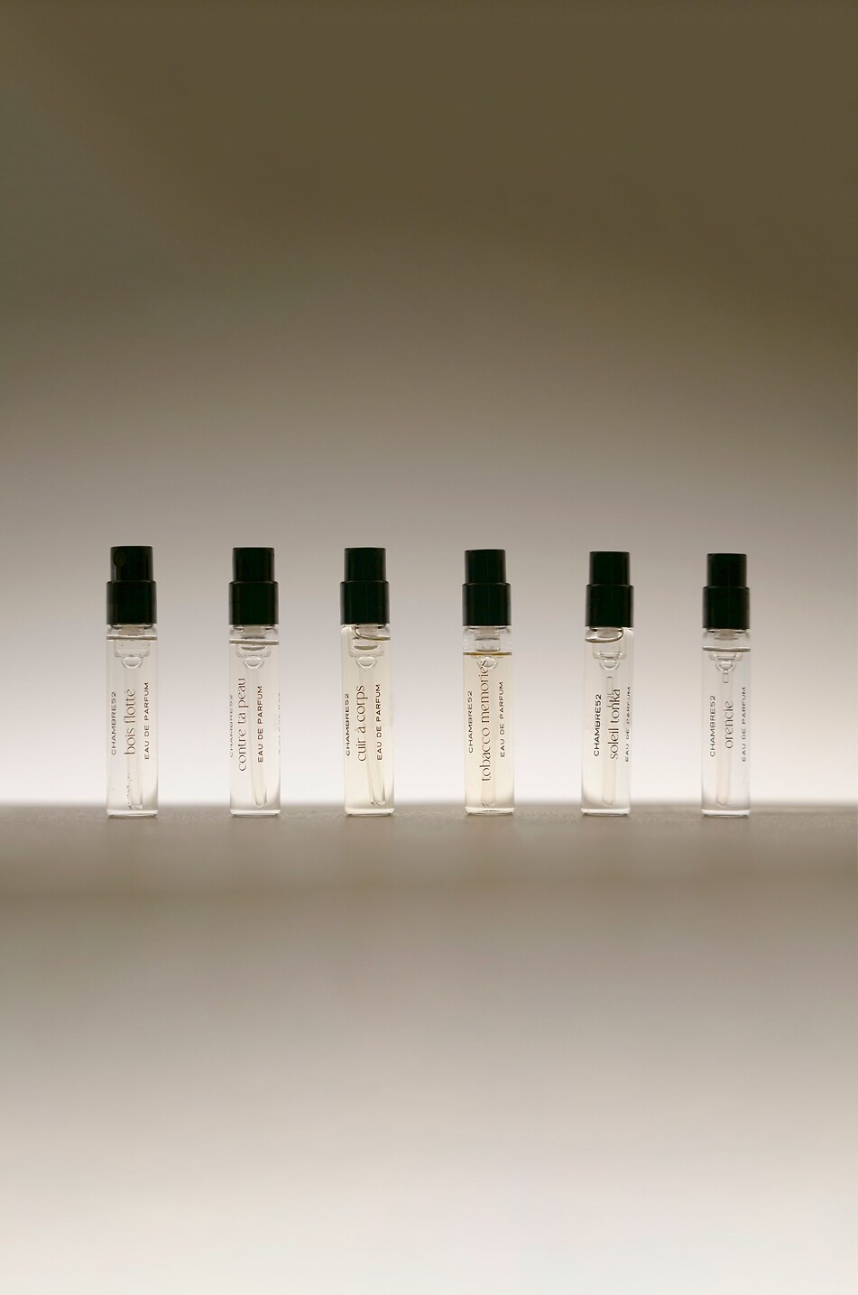 Eau de Parfum discovery set - 6 x 2ml