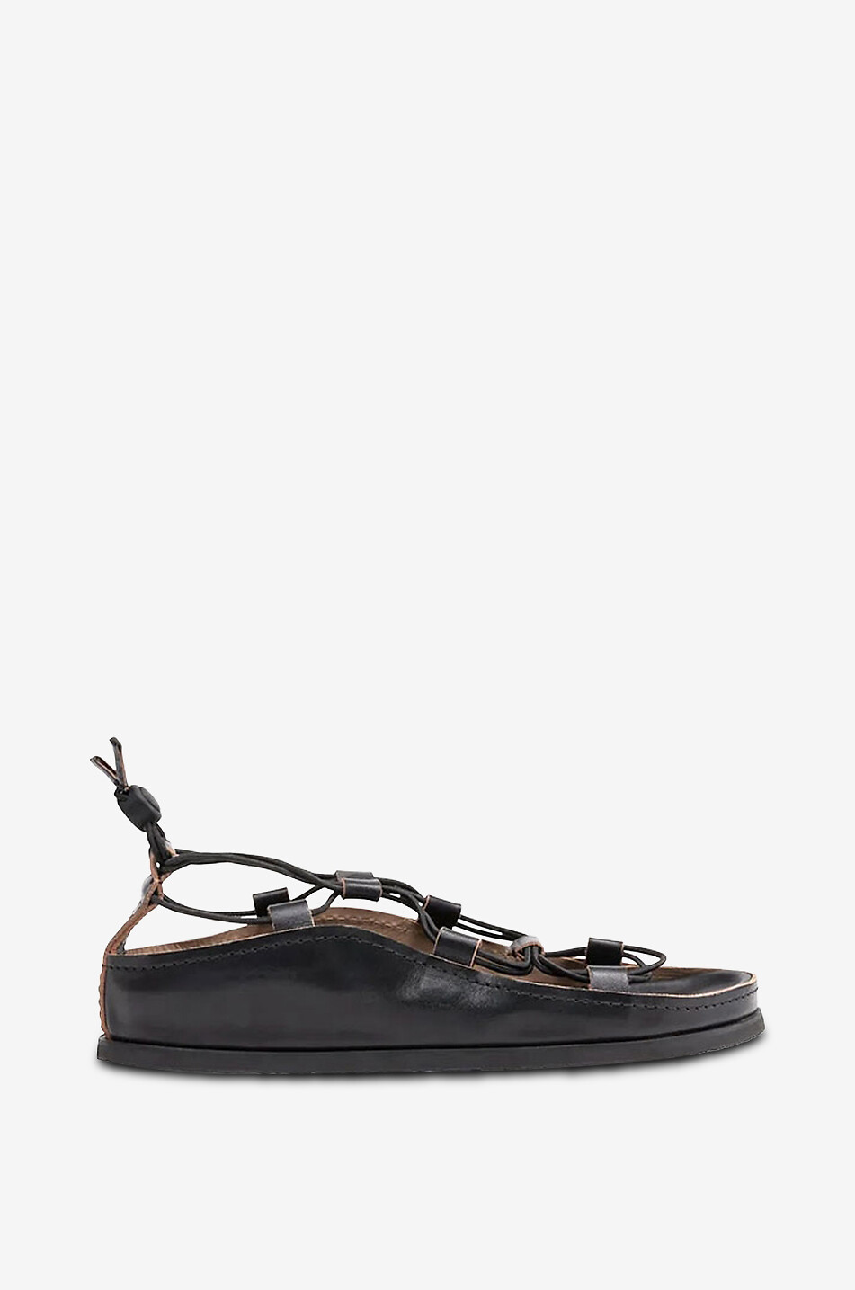 LEMAIRE Minimalist sandals Men BLACK 1