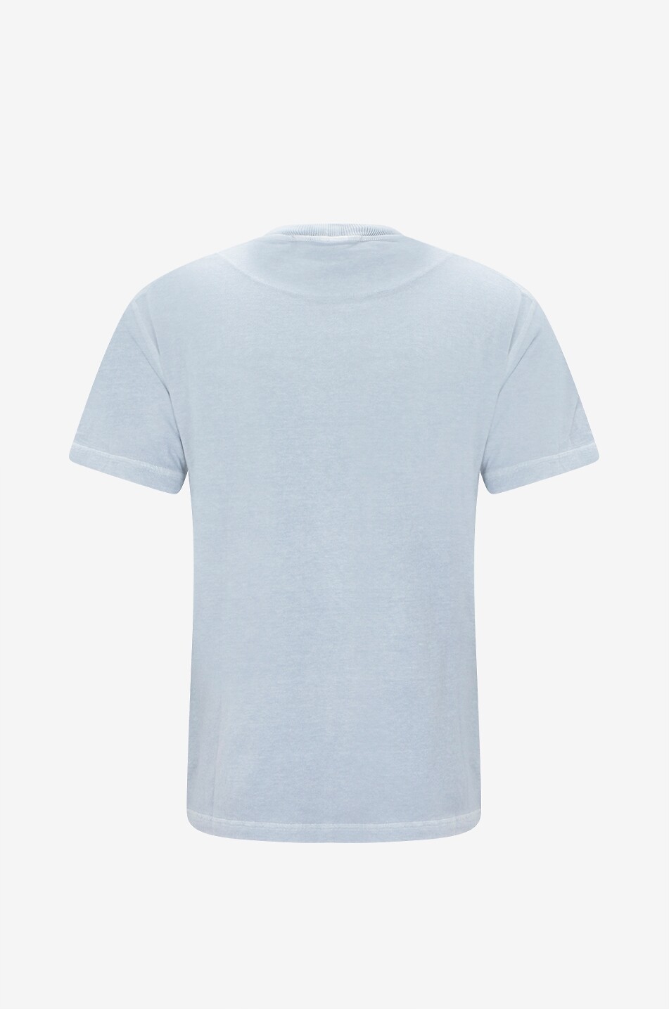 STONE ISLAND 2100026 Organic Cotton Jersey Fissato Effect short-sleeved slim fit T-shirt Men GREY 2
