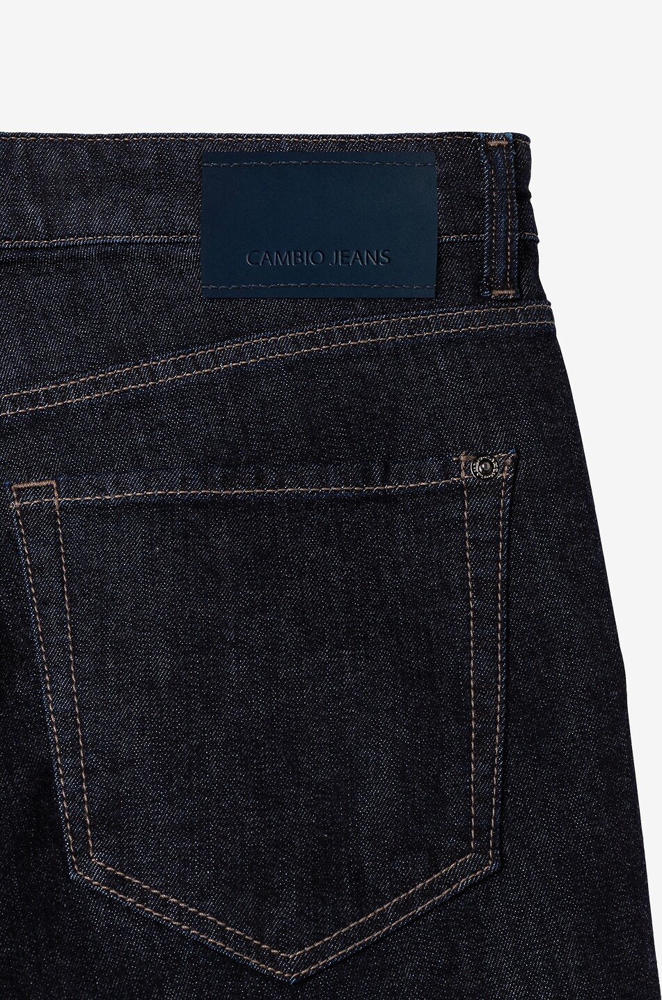 CAMBIO Dunkle verkürzte Barrel-Leg-Jeans Elin Modern Rinse Damen DUNKELBLAU 8