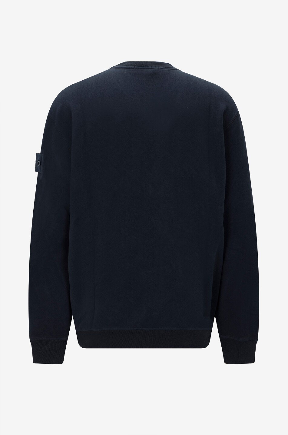 STONE ISLAND 6100069 Stretch Cotton Fleece_S.I. Ghost comfort fit crew-neck sweatshirt Men DARK BLUE 2