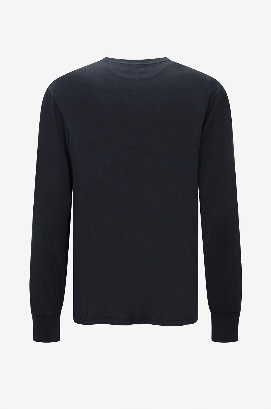 TOM FORD Langarm-T-Shirt aus Baumwollmix mit Rundhals Herren SCHWARZ 2