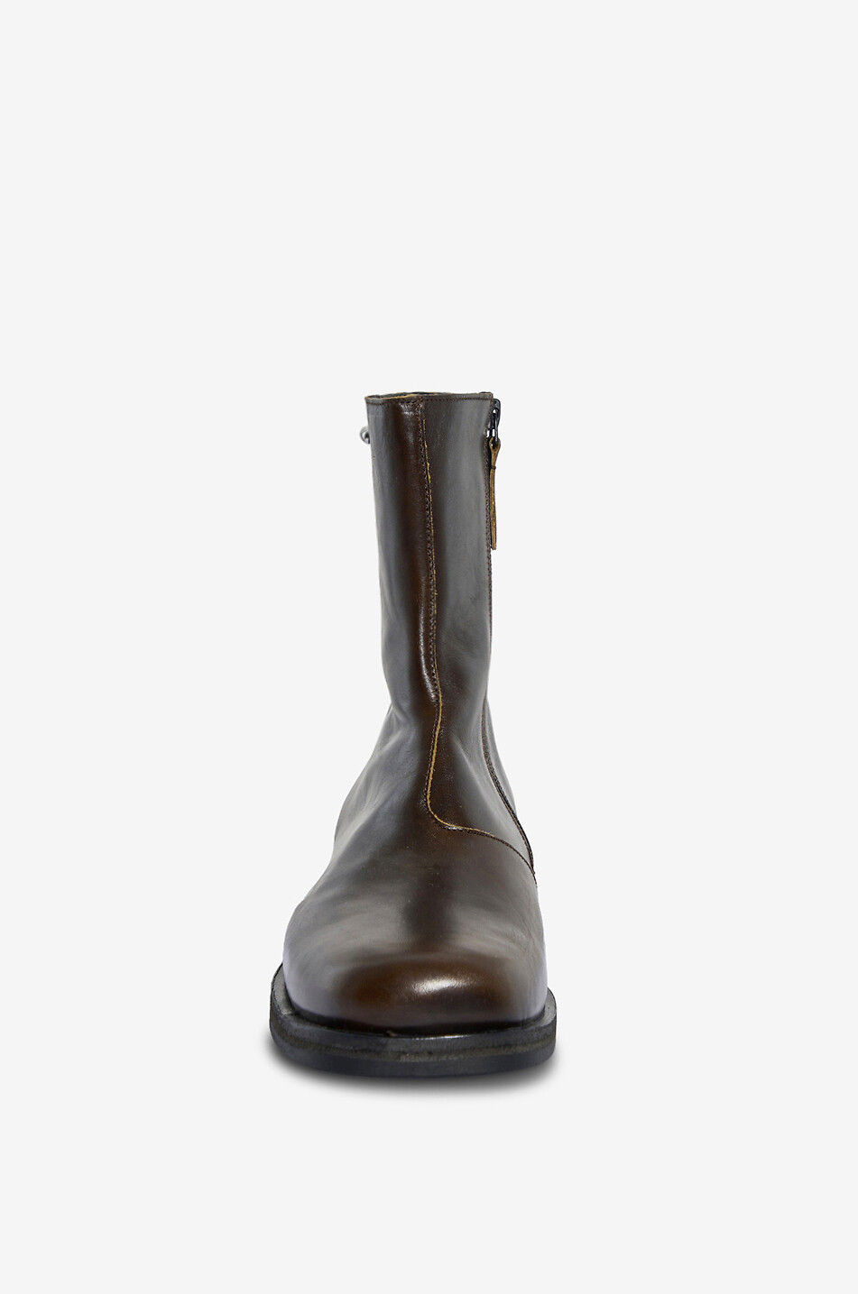 OUR LEGACY Stiefeletten aus Glattleder Camion Boot Herren BRAUN 2