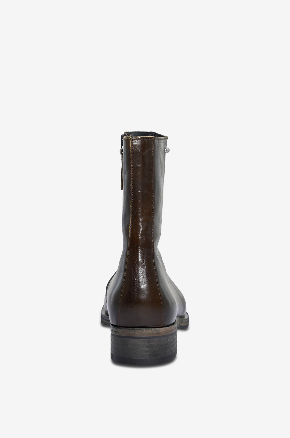 OUR LEGACY Stiefeletten aus Glattleder Camion Boot Herren BRAUN 4