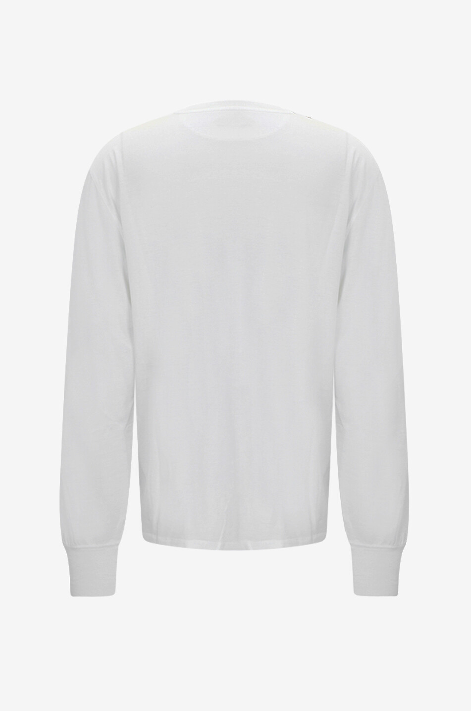 TOM FORD Langarm-T-Shirt aus Baumwollmix mit Rundhals Herren WEISS 2