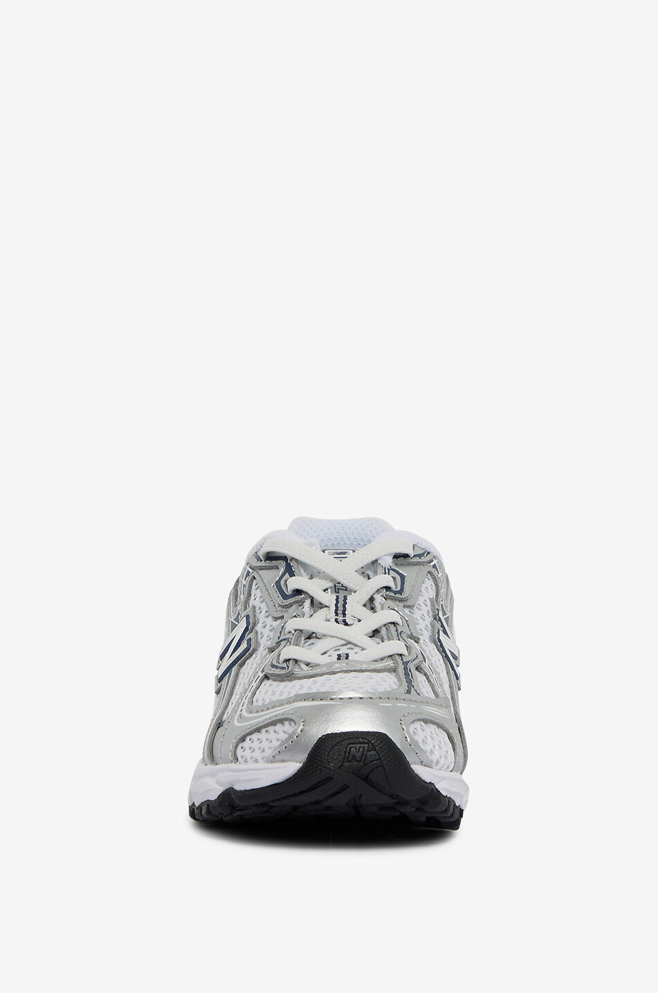 NEW BALANCE 740 boys' mesh and metallic leather low-top sneakers Boy WHITE 2