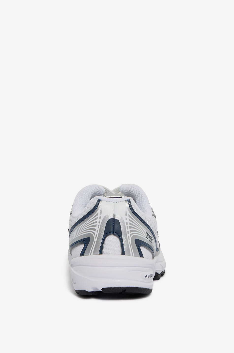 NEW BALANCE 740 boys' mesh and metallic leather low-top sneakers Boy WHITE 4
