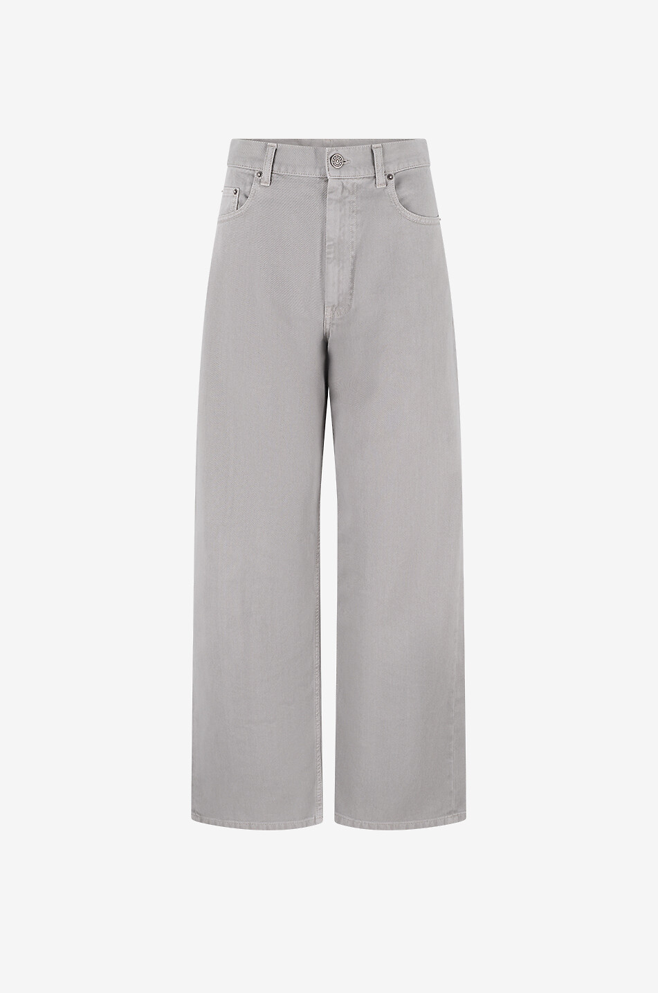 Zip relaxed jeans