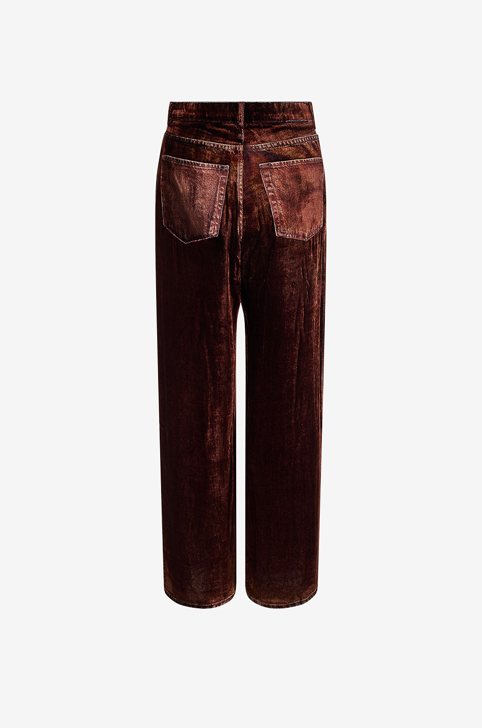 PIERRE LOUIS MASCIA Samthose mit weitem Bein Kandox Bordura di Spezie Damen BUNT 2