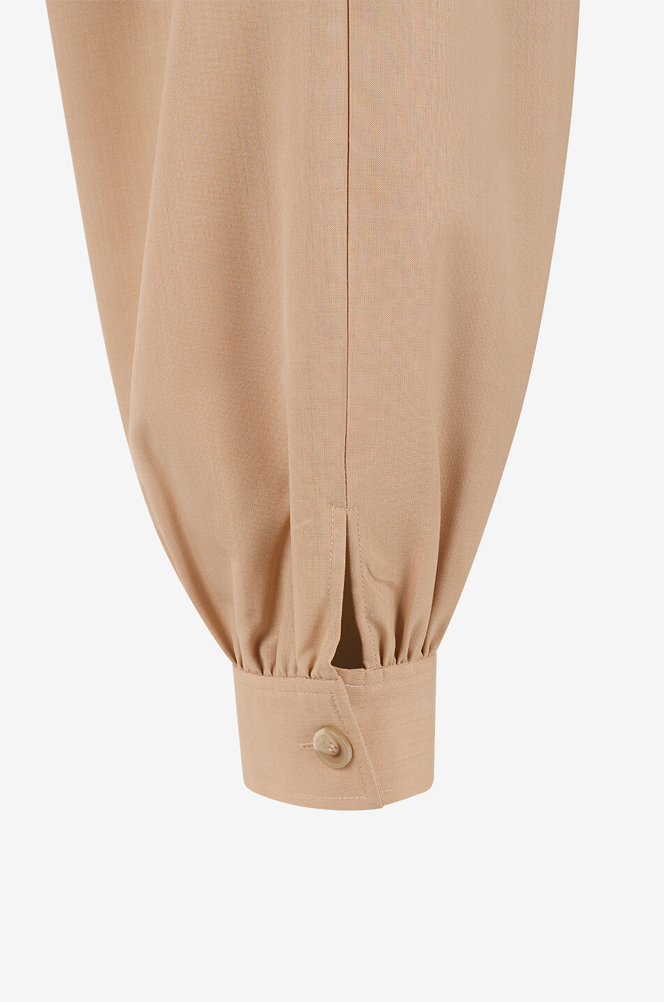 ULLA JOHNSON Luella pleated wool blend balloon trousers Women BEIGE 3