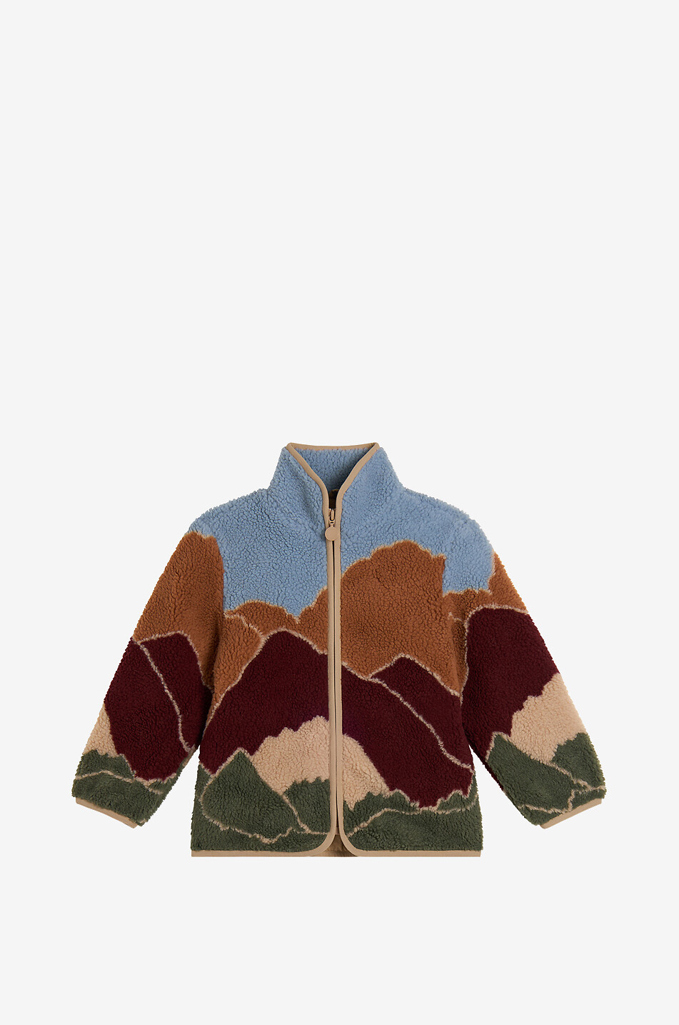 Mountains boys' full-zip fleece jacket