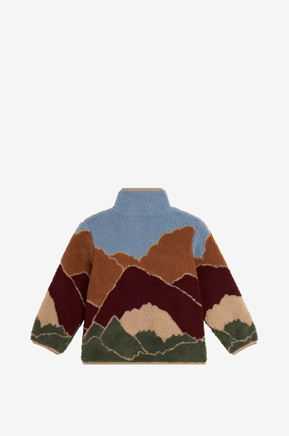 STELLA McCARTNEY KID Mountains boys' full-zip fleece jacket Boy MULTI COLOURED 2