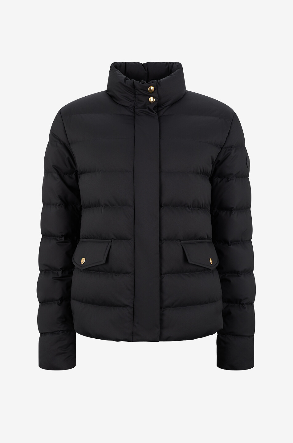 Kurze Daunenjacke aus technischem Material mit Stehkragen Bessettes