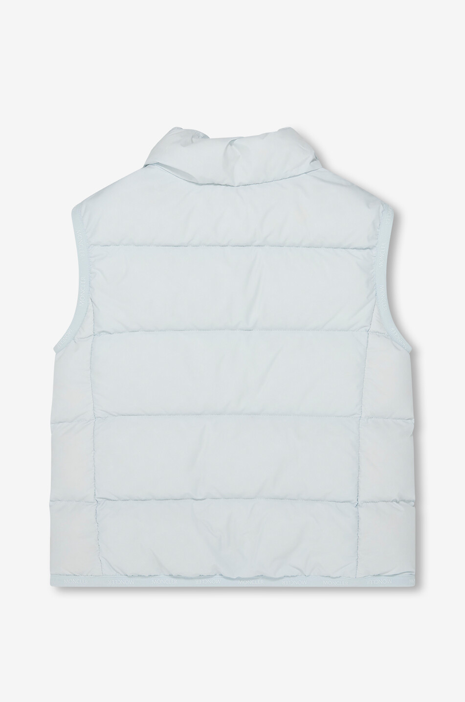 MONCLER Badia girls' sleeveless down jacket with stand-up collar Girl LIGHT BLUE 2