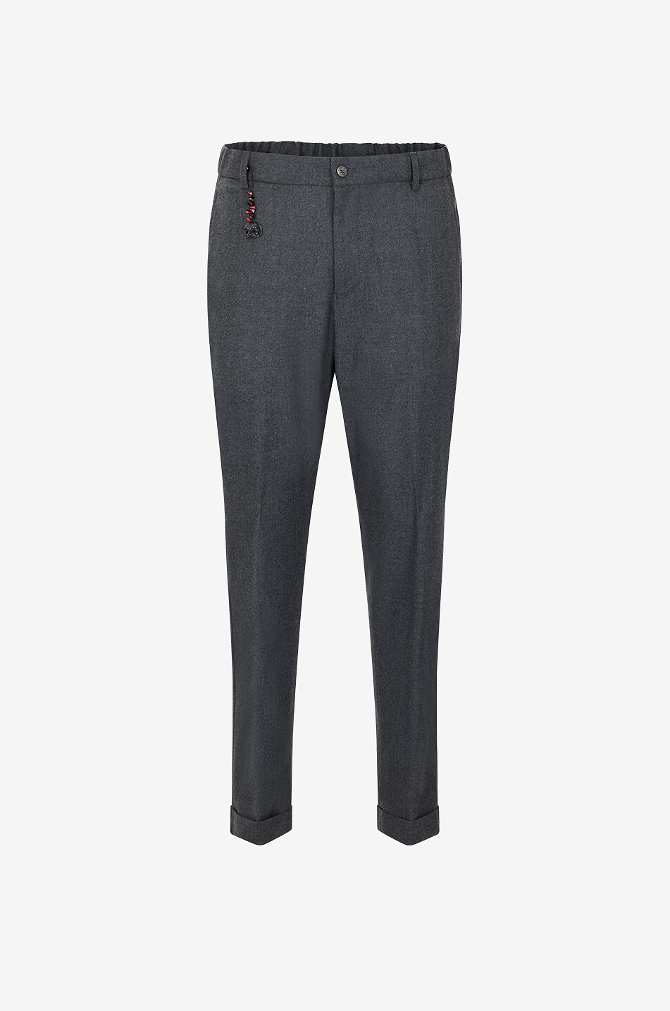 MARCO PESCAROLO Manu cashmere blend tapered trousers Men MEDIUM GREY 1