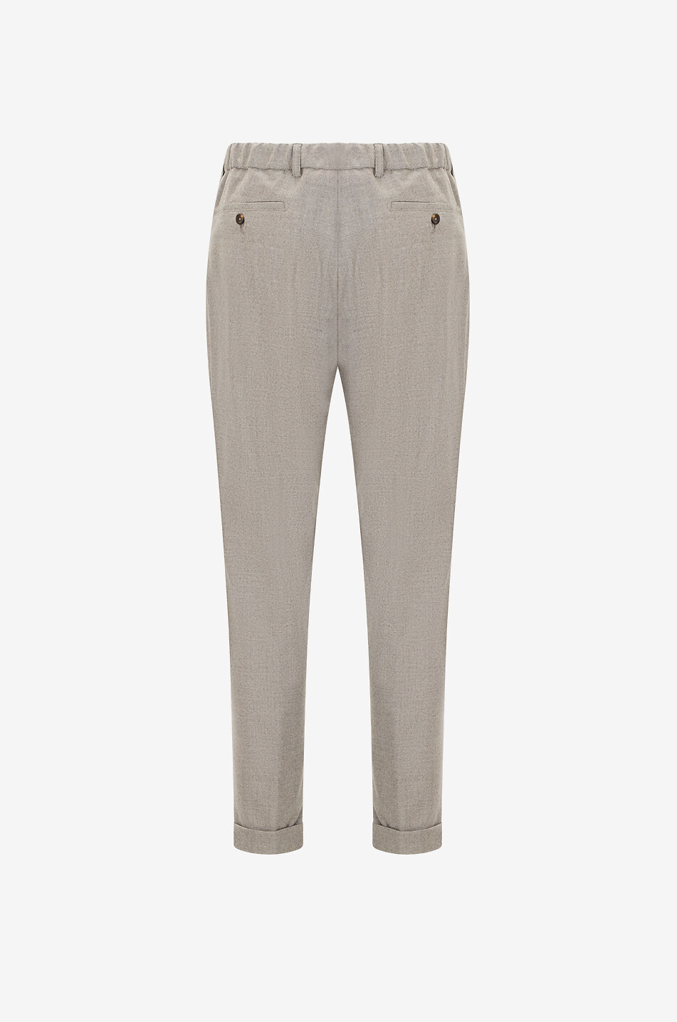 MARCO PESCAROLO Manu cashmere blend tapered trousers Men BROWN 2