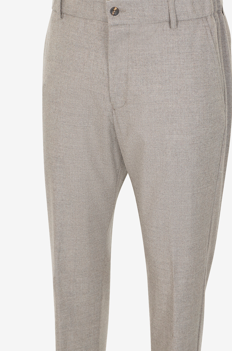 MARCO PESCAROLO Manu cashmere blend tapered trousers Men BROWN 3