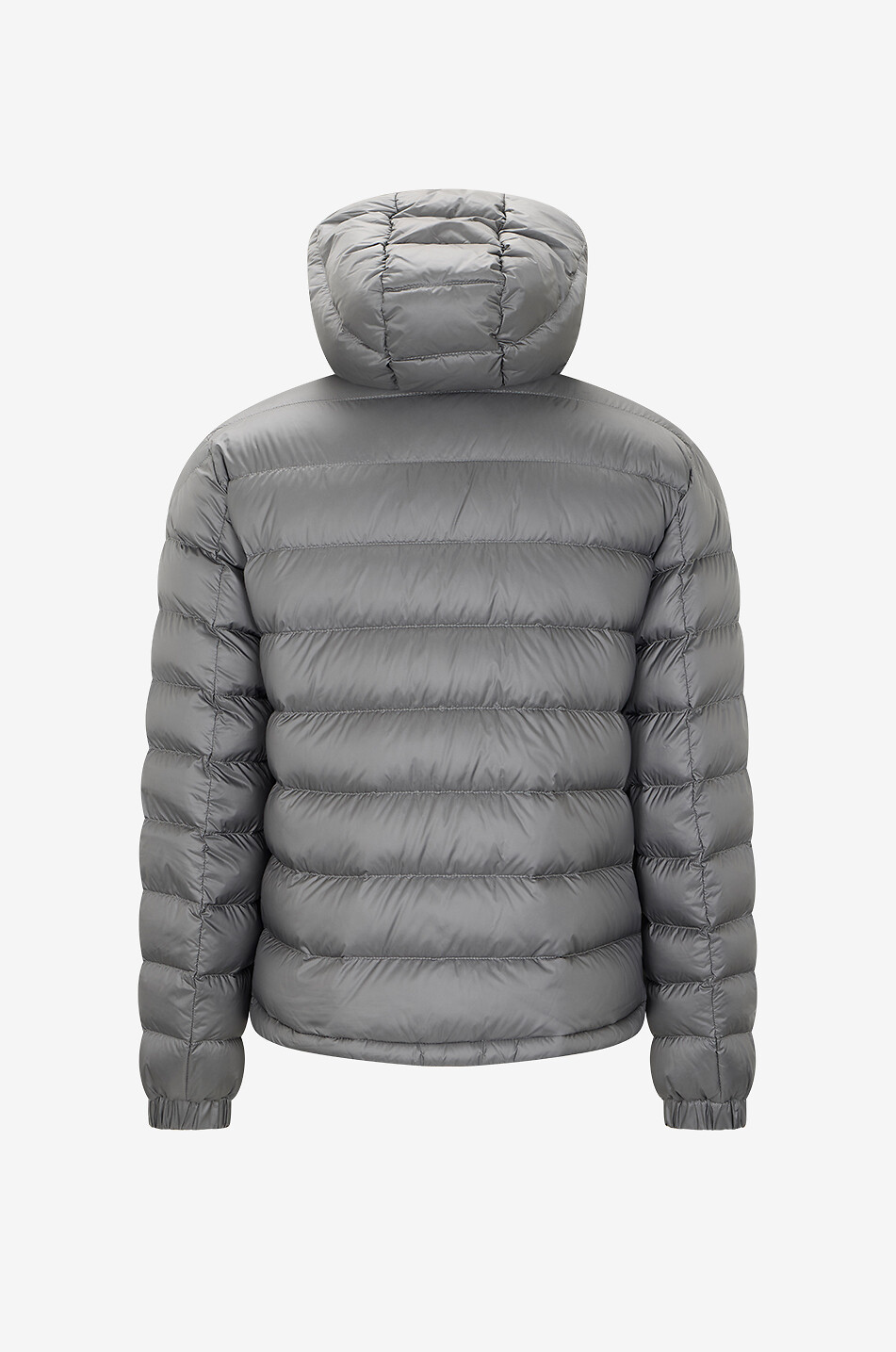 MONCLER Kurze gesteppte Kapuzendaunenjacke Verith Herren GRAU 2