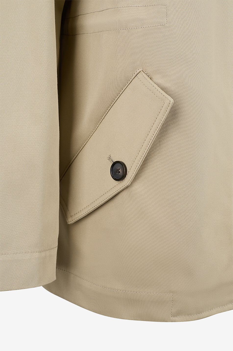 TOTEME Lightweight cotton twill crewneck jacket Women BEIGE 3