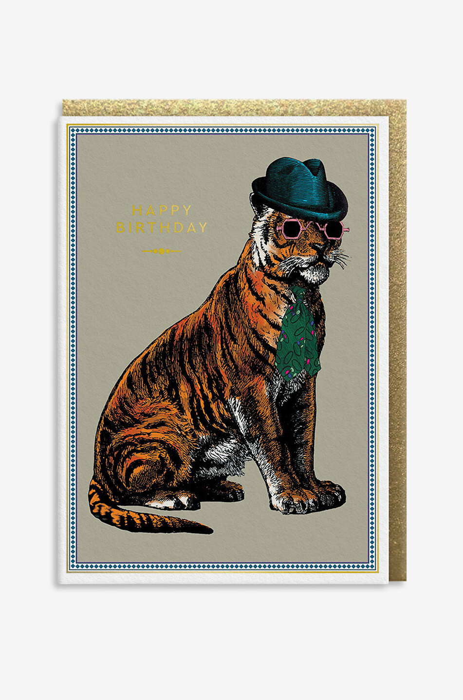 Carte d'anniversaire Cool Cat